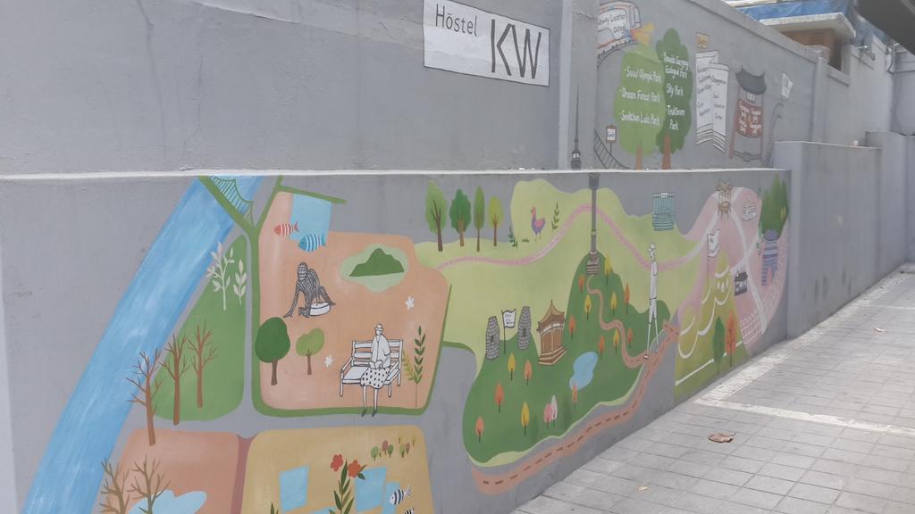 Hostel Kw Gangnam Сеул Экстерьер фото